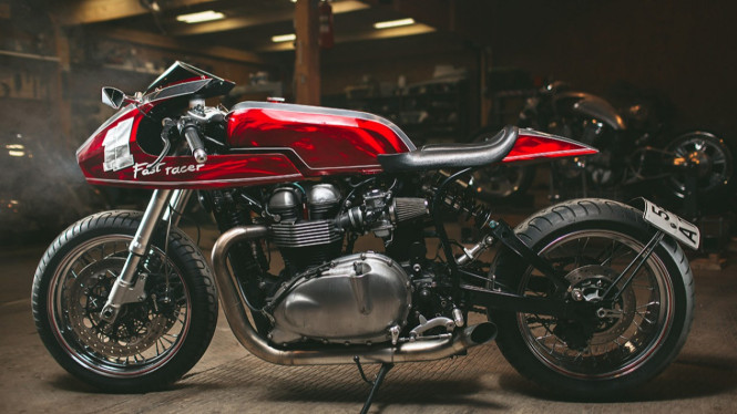 Timokhin Custom Design (TCD) modifikasi Triumph Thruxton 900