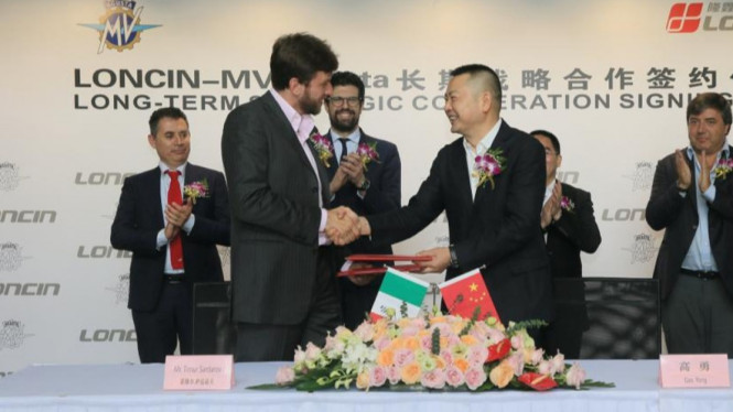 MV Agusta kerjasama dengan Loncin.