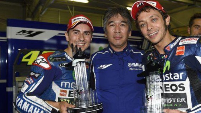 Jorge Lorenzo ketika masih bersama Yamaha.