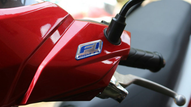 Ilustrasi motor Honda.