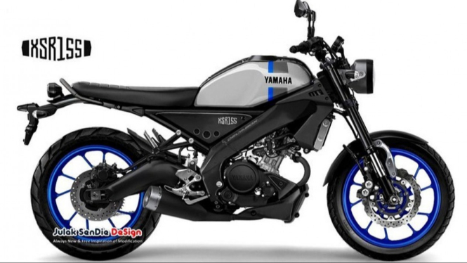 Rendering Yamaha XSR-155.