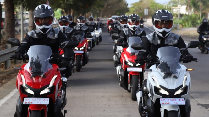 World Premiere Riding Experience Honda ADV 150 di Bali