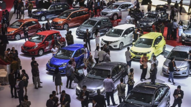 Pameran otomotif GIIAS 2018.