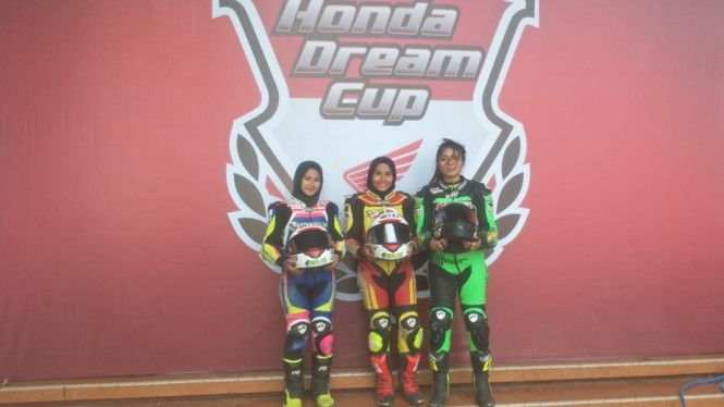 Trio jawara wanita di Honda Dream Cup 2019
