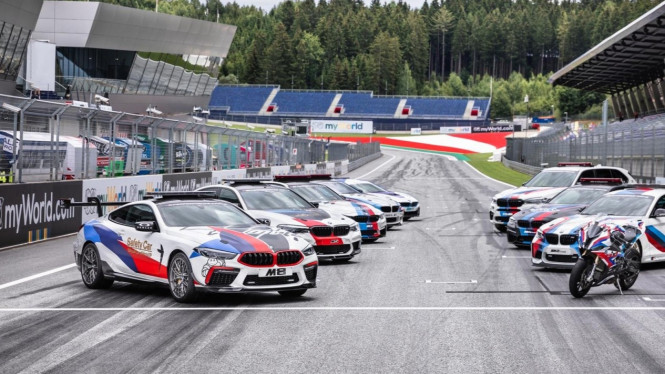 Bmw m8 jadi safety car di MotoGP