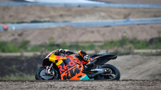 Tes MotoGP di Sirkuit KymiRing di Finlandia.