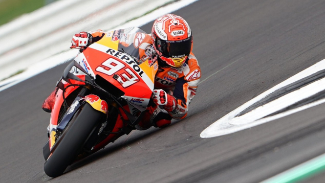 Pembalap Repsol Honda, Marc Marquez