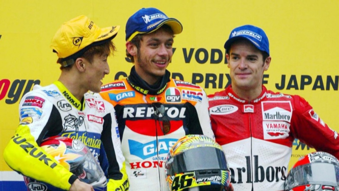 Rossi di Honda