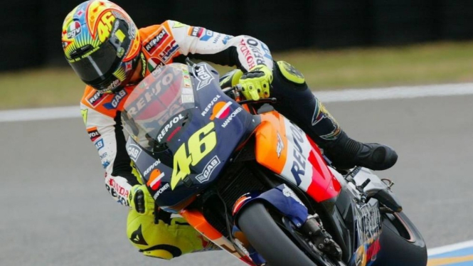 Rossi di Honda