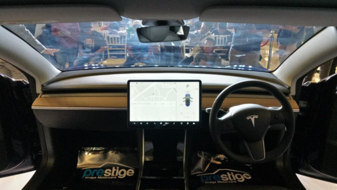 Interior Tesla Model 3
