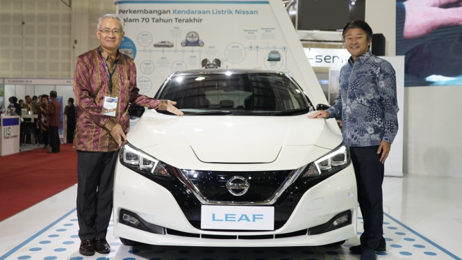 Nissan Leaf Terbaru di IEMS 2019