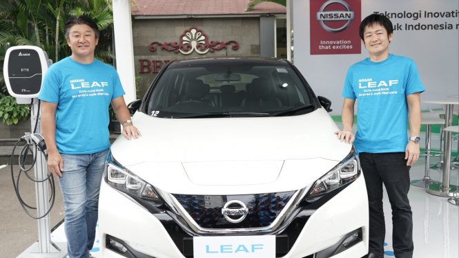 Nissan Leaf Terbaru di IEMS 2019