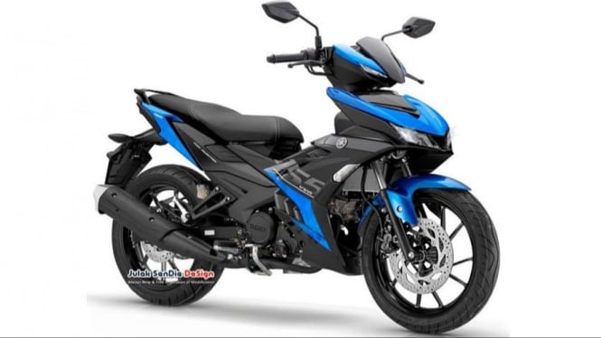 Render Yamaha MX King terbaru.