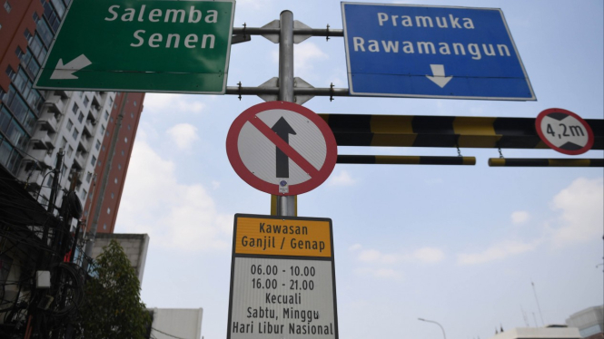 Lokasi perluasan ganjil genap