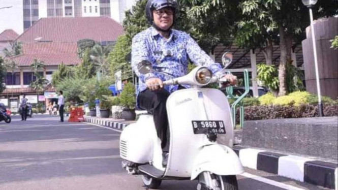 Vespa wakil walikota Depok