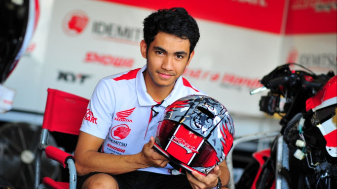 Pembalap asal Indonesia, Andi Gilang