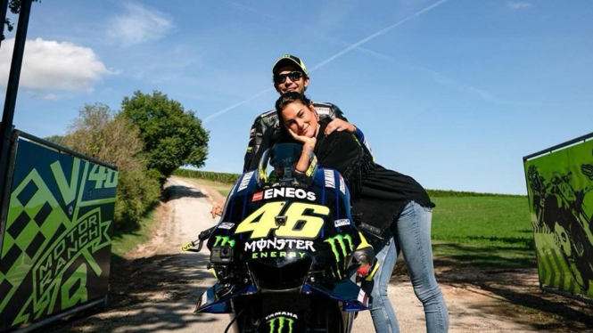 Kekasih Valentino Rossi, Francesca Sofia Novello