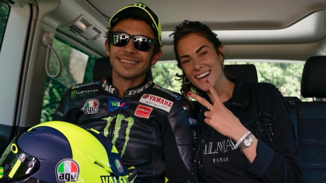 Kekasih Valentino Rossi, Francesca Sofia Novello