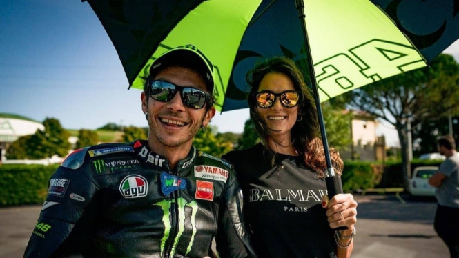 Kekasih Valentino Rossi, Francesca Sofia Novello