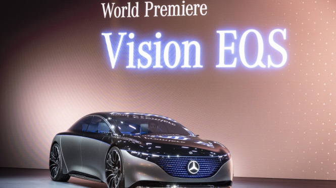 Mobil listrik Mercedes-Benz di Frankfurt Motor Show