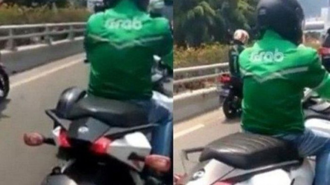 Driver Ojol naik Can Am BRP Spyder