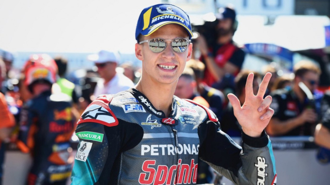 Pembalap Petronas Yamaha, Fabio Quartararo