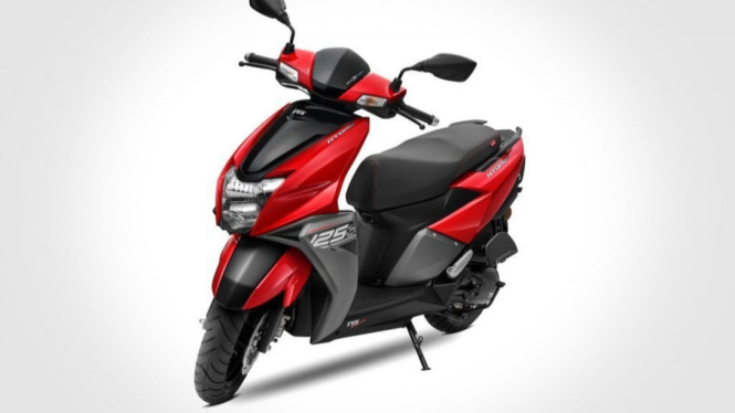TVS Ntorq 125 edisi terbaru.