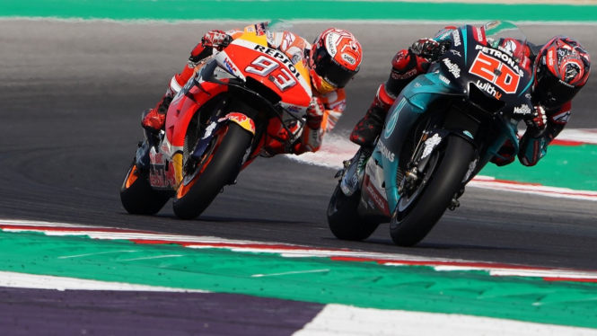 Marc Marquez vs Fabio Quartararo