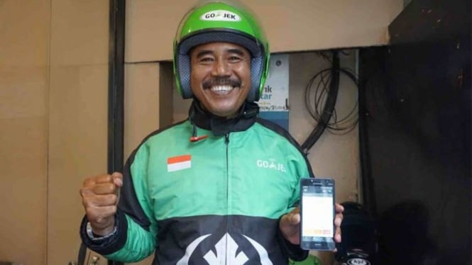 Mulyono, Driver Ojol Pertama di Indonesia