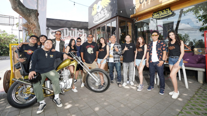 Von Dutch resmi buka di Ubud. Bali.