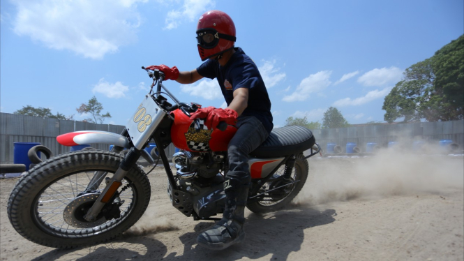 Triumph Ontoseno Hadiah di Kustomfest 2019
