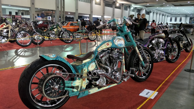 Motor Custom di Kustomfest 2019