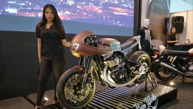 Royal Enfield Continental GT 650 di Kustomfest 2019
