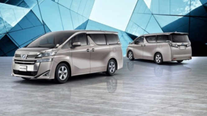Toyota Vellfire model baru.