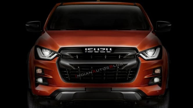 Rendering Isuzu D-Max generasi ketiga.