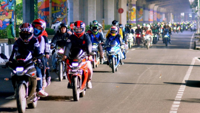 Suzuki gelar sunmori libatkan ribuan bikernya.