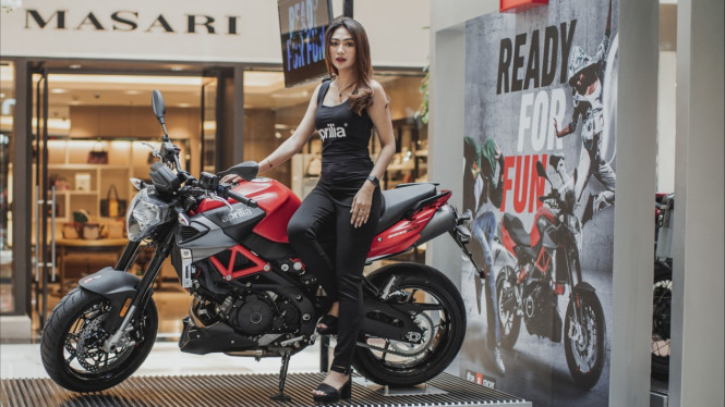 Aprilia Shiver 900 di Indonesia