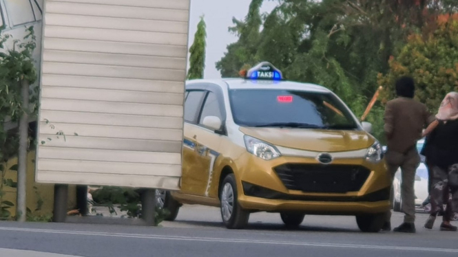 Daihatsu Sigra jadi taksi