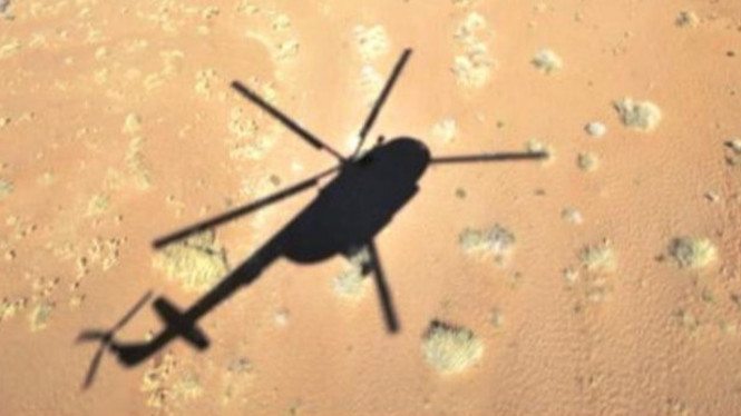 Helikopter ilustrasi.