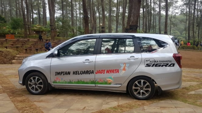 Uji suspensi Sigra baru