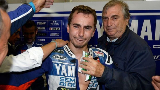 Jorge Lorenzo di Yamaha