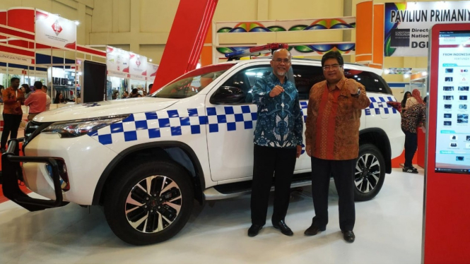 Toyota Fortuner Patroli Polisi Negara Timur Tengah