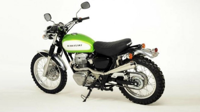 Motor Kawasaki.