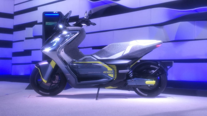 Yamaha perkenalkan motor baru di TMS 2019.