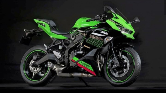 Kawasaki ZX-25R resmi diperkenalkan.