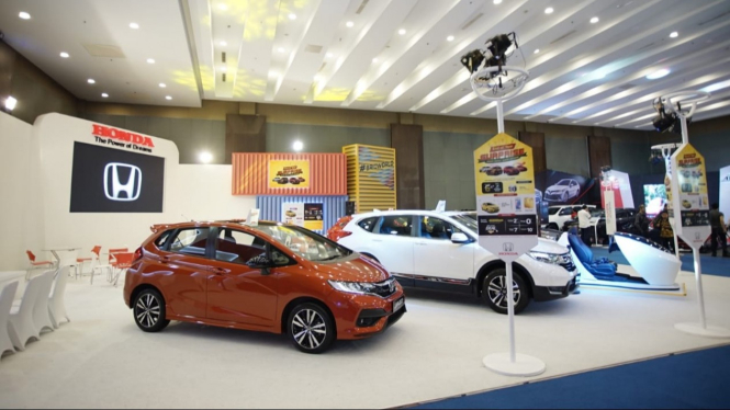 Booth Honda di GIIAS 2019 Medan