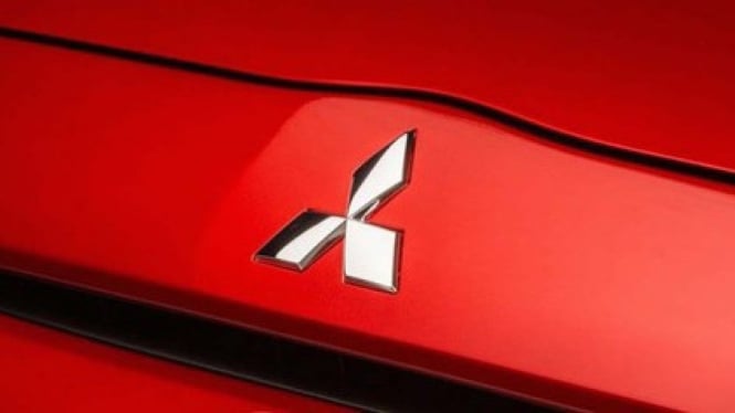 Logo Mitsubishi.