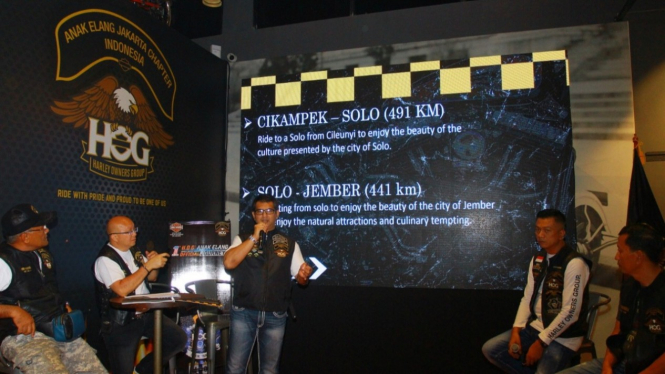 Komunitas Harley-Davidson Anak Elang