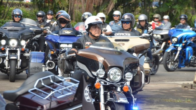 Komunitas Harley-Davison Anak Elang