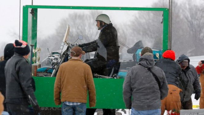 Billy Standley dikubur bersama motor Harley-Davidson kesayangannya